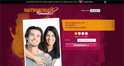 Desktop Screenshot of matrimonialeromantic.com